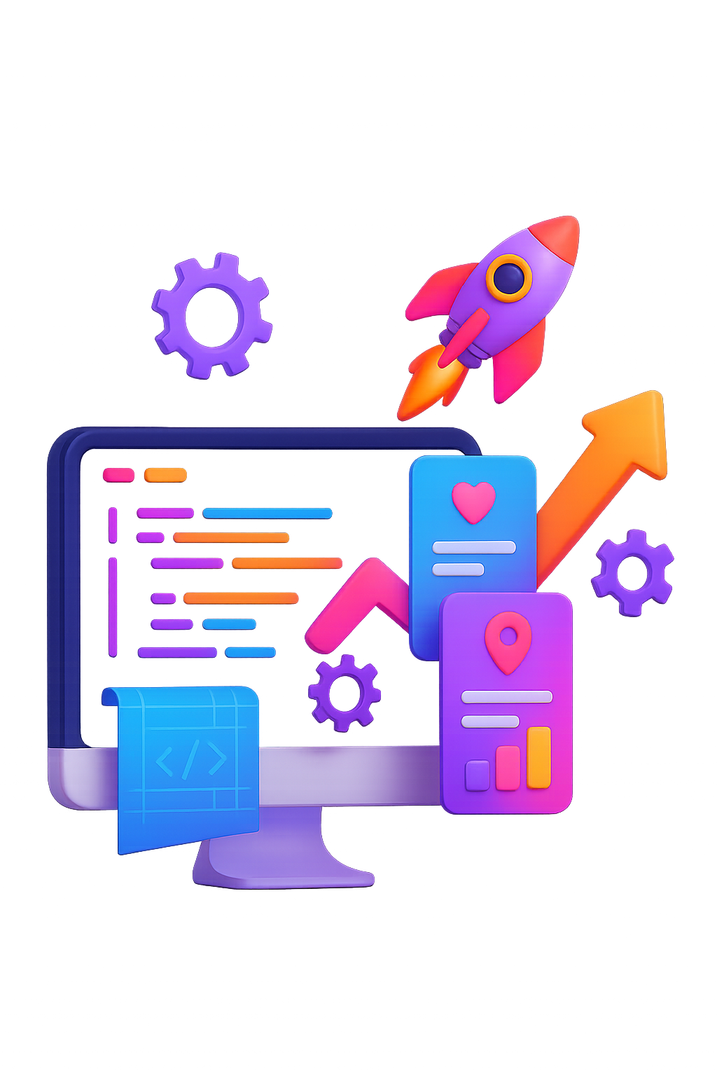 Development illustration